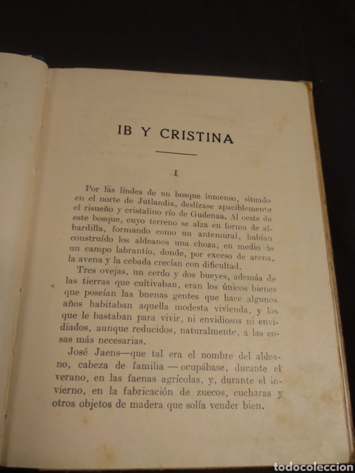 Libros de segunda mano: IB Y CRISTINA. Andersen. SOPENA 1939 #CJ2 - Foto 5
