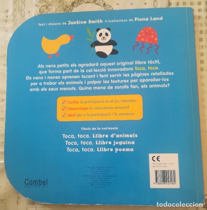 Libros de segunda mano: Toca, Toca - Llibre danimals - en catal&agrave; - Foto 2