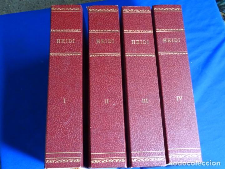 Libros de segunda mano: COLECCI&Oacute;N COMPLETA DE HEIDI.4 TOMOS.1975 - Foto 1