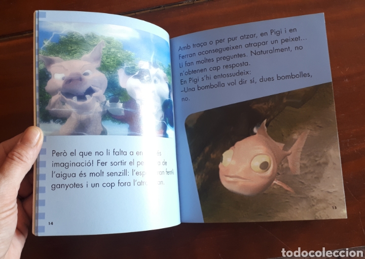 Libros de segunda mano: Pigi. A treballar. Ed. Cru&iuml;lla. - Foto 2