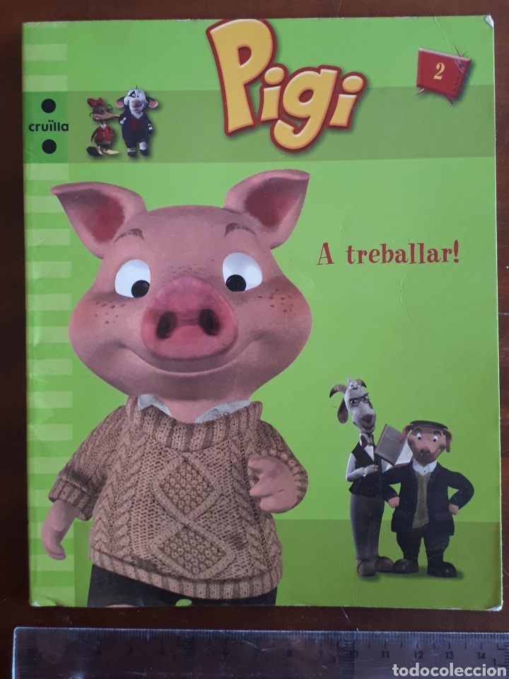 Libros de segunda mano: Pigi. A treballar. Ed. Cru&iuml;lla. - Foto 1