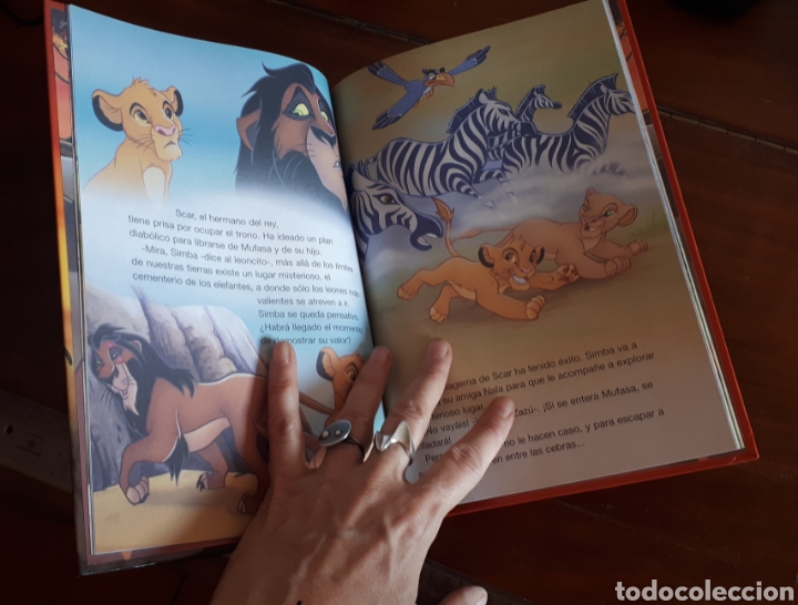 Libros de segunda mano: El rey le&oacute;n. Disney. Club del libro. - Foto 2