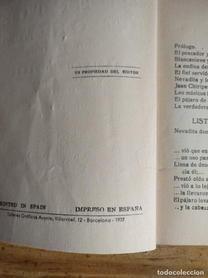 Libros de segunda mano: Cuentos de Grimm. Colecci&oacute;n Araluce, Barcelona, 1937 - Foto 5