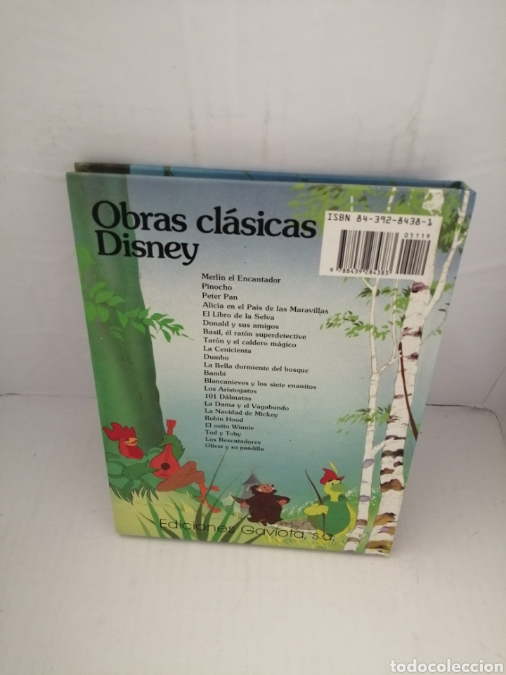 Libros de segunda mano: LOS CL&Aacute;SICOS DISNEY: Robin Hood - Foto 2