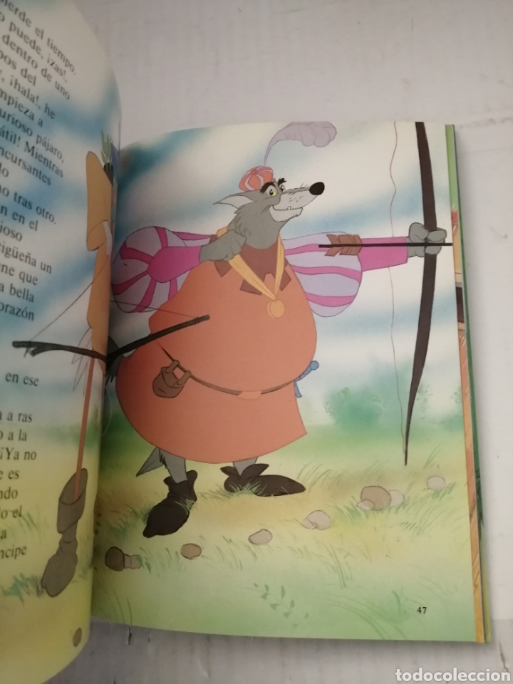 Libros de segunda mano: LOS CL&Aacute;SICOS DISNEY: Robin Hood - Foto 4
