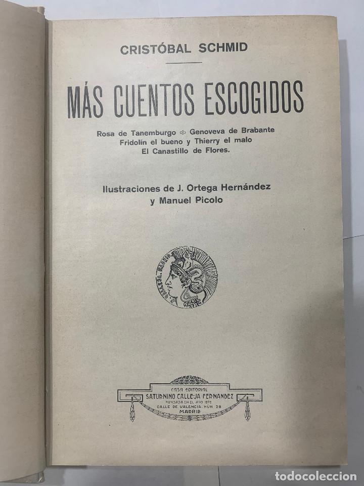 Libros de segunda mano: Mas cuentos de Schmid - Foto 3
