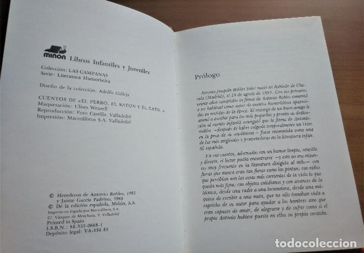 Libros de segunda mano: Cuentos, Antoniorrobles, Mi&ntilde;&oacute;n, 1983 - Foto 4