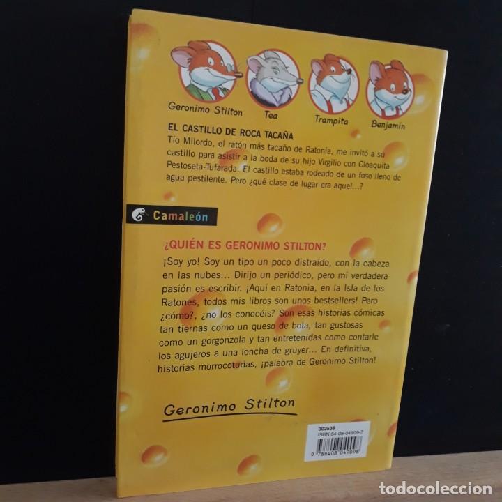 Libros de segunda mano: EL CASTILLO DE ROCA TACA&Ntilde;A GERONIMO STILTON DESTINO 2003 - Foto 3