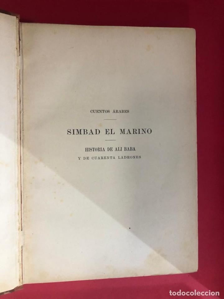 Libros de segunda mano: Cuentos &aacute;rabes - 1910 - Foto 2
