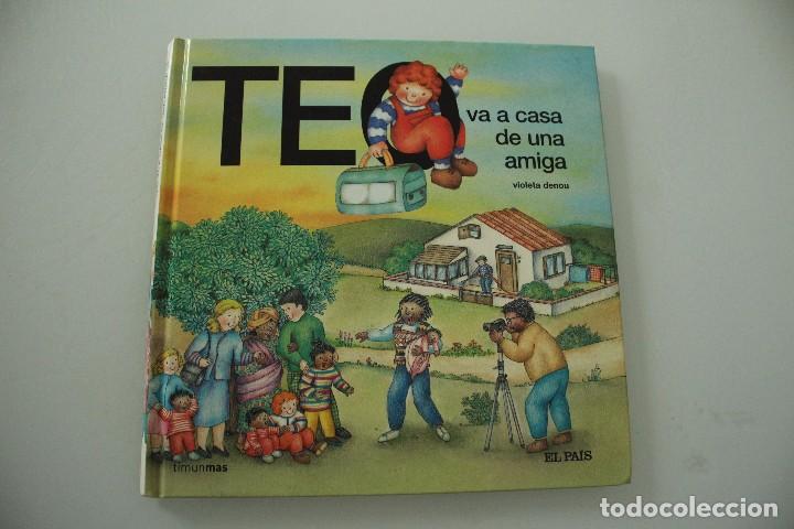 Libros de segunda mano: TEO VA A CASA DE UNA AMIGA - Foto 1