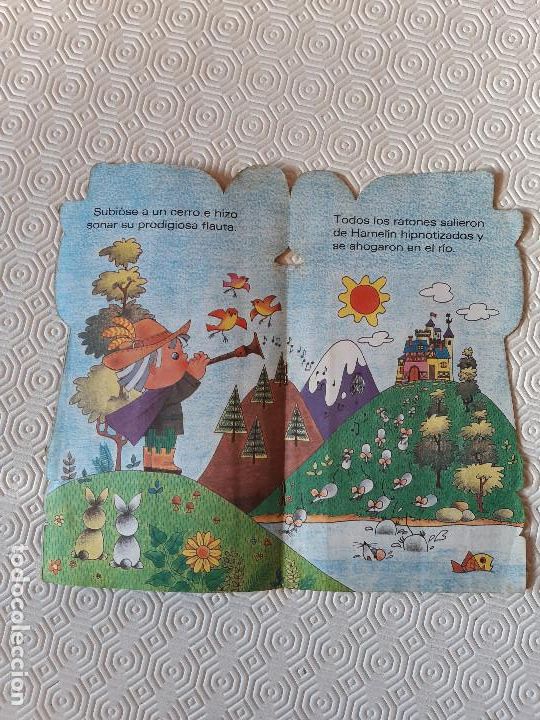 Libros de segunda mano: CUENTO TROQUELADO. EL FLAUTISTA DE HAMELIN. - Foto 3