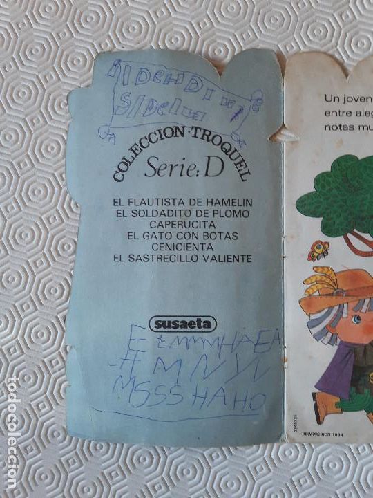 Libros de segunda mano: CUENTO TROQUELADO. EL FLAUTISTA DE HAMELIN. - Foto 4