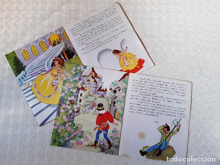 Libros de segunda mano: 2 CUENTOS. LA BELLA DURMIENTE Y LA CENICIENTA. EDITORIAL ROMA. - Foto 3