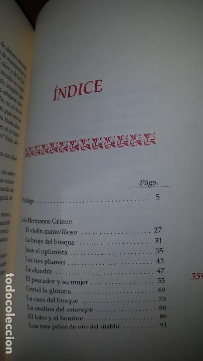 Libros de segunda mano: Grimm, Hoffmann, Andersen: Selecci&oacute;n de cuentos - Foto 4