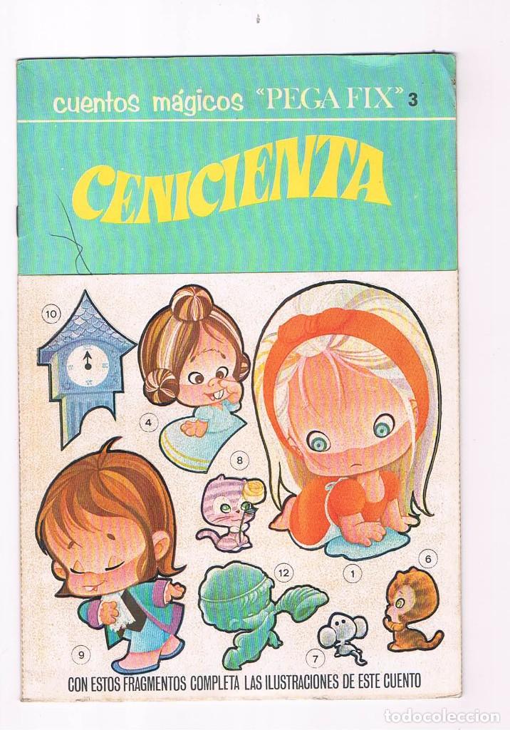Libros de segunda mano: CUENTOS MAGICOS PEGA FIX 3 CENICIENTA EDITORIAL ROMA 1969 ** - Foto 1