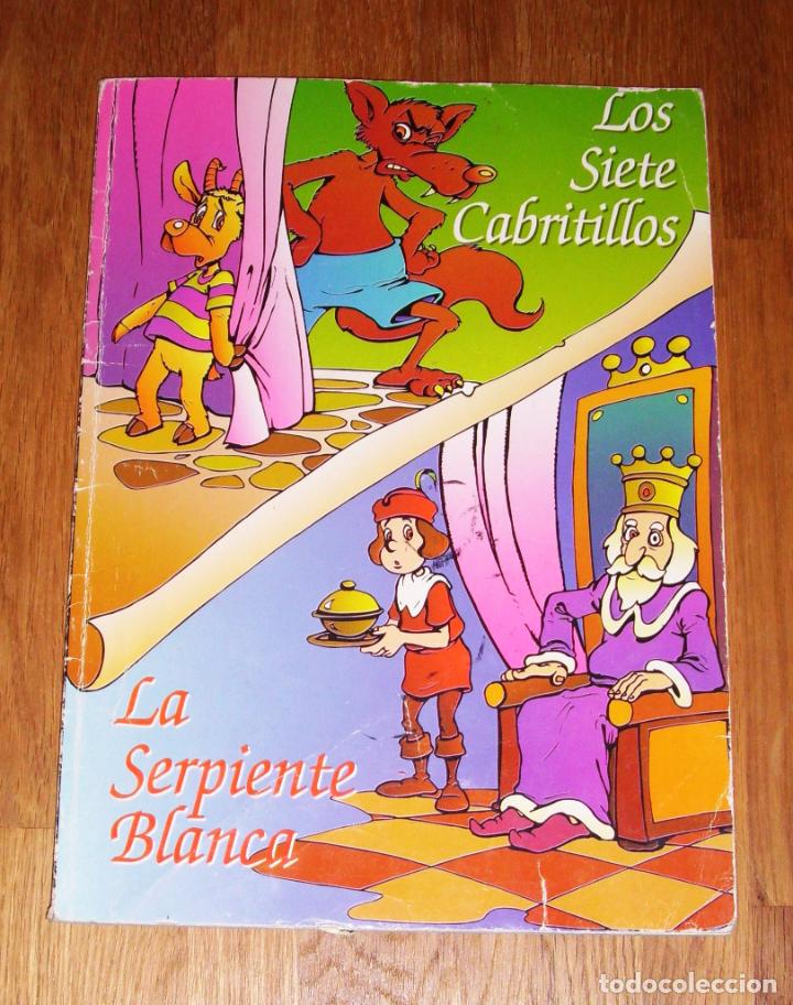 Libri di seconda mano: LOS SIETE CABRITILLOS ; La serpiente blanca (Cuentos Cl&aacute;sicos Iratxo)