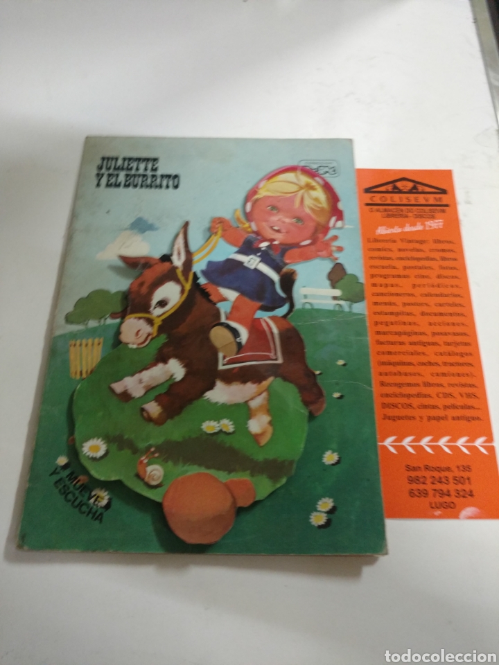 Libros de segunda mano: Juliette y el burrito Cuento troquelado. Zip editora - Foto 1