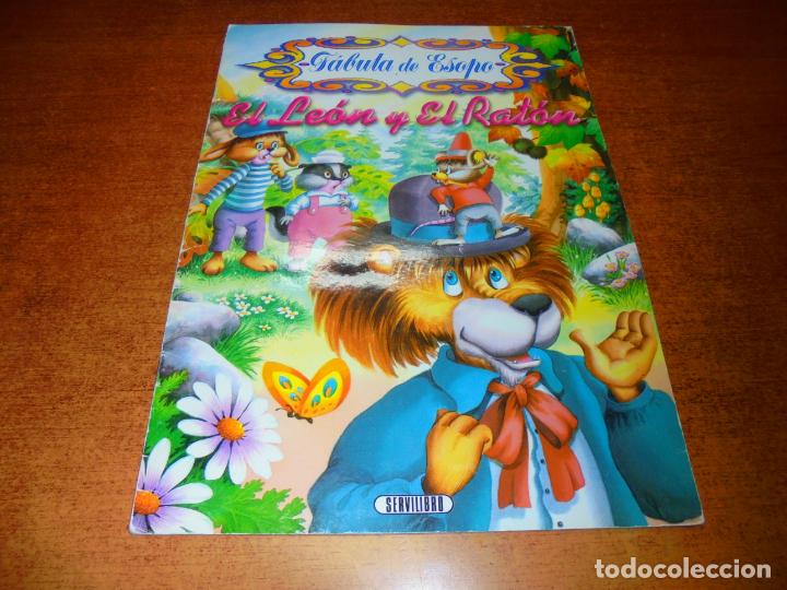 cuento ilustrado: el león y el ratón. fábula de - Comprar Libros de