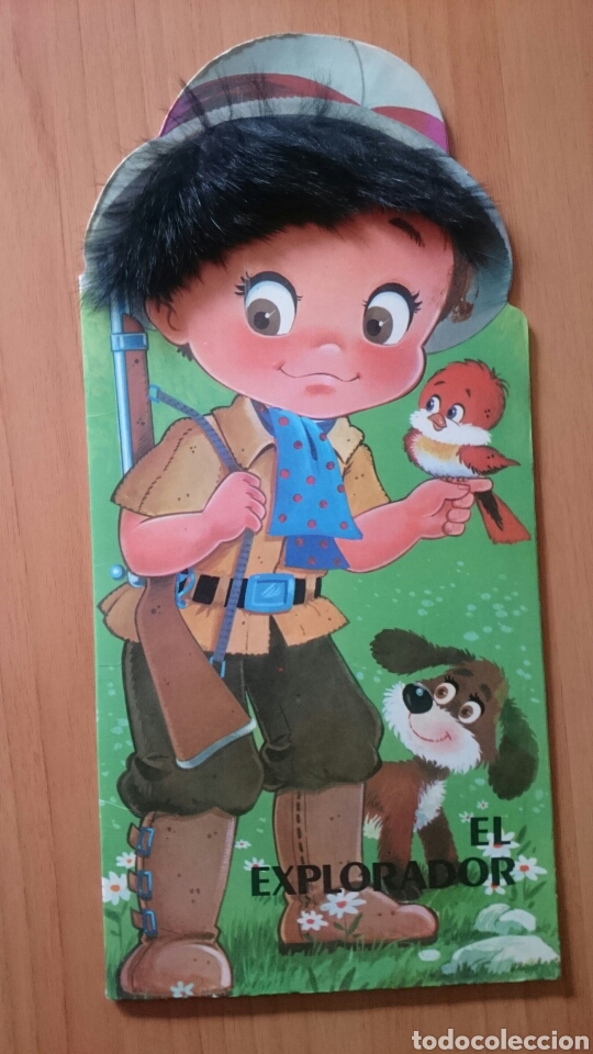 Libros de segunda mano: Cuento troquelado, El explorador, colecci&oacute;n super flequillo, n&uacute;mero 4 Ed. Beascoa - Foto 1
