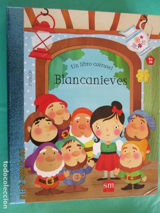 Libros de segunda mano: BLANCANIEVES - UN LIBRO CARRUSEL - EDITORIAL SM 2016. - Foto 1