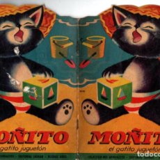 Libros de segunda mano: SANCHEZ PUYOL . MOÑITO EL GATITO JUGUETÓN (SIGMAR, 1955) TROQUELADO