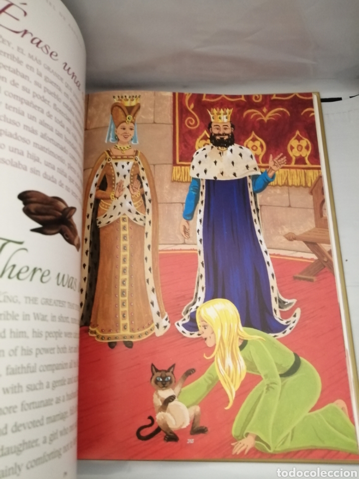 Libros de segunda mano: AL&Iacute; BAB&Aacute; Y LOS 40 LADRONES / EL SASTRECILLO VALIENTE / PIEL DE ASNO (BILING&Uuml;E) - Foto 13
