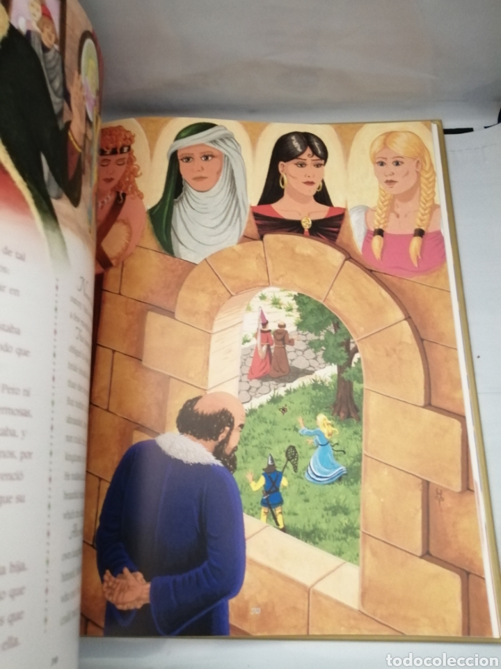 Libros de segunda mano: AL&Iacute; BAB&Aacute; Y LOS 40 LADRONES / EL SASTRECILLO VALIENTE / PIEL DE ASNO (BILING&Uuml;E) - Foto 14
