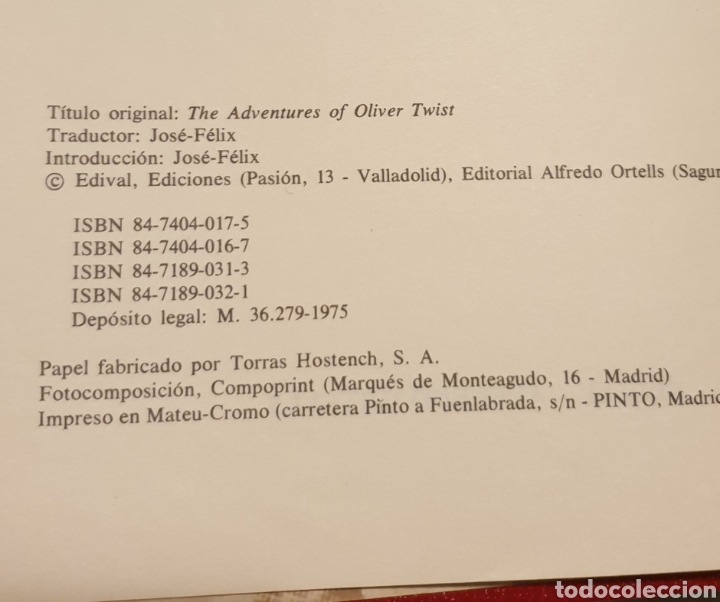 Libros de segunda mano: Oliver Twist - Foto 2