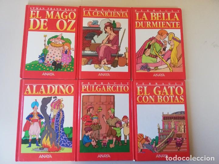 Libros de segunda mano: COLECCION CUENTOS ANAYA - 6 TOMOS - Foto 1
