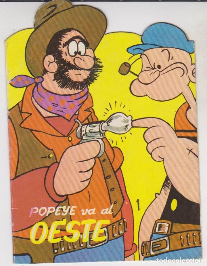 Libros de segunda mano: CUENTO TROQUELADO POPEYE VA AL OESTE EDITORIAL ROMA - Foto 1