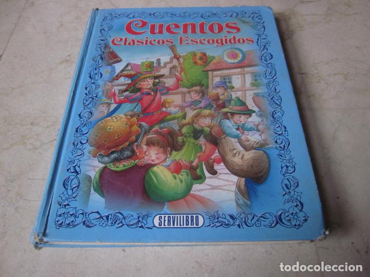 Libros de segunda mano: CUENTOS CLASICOS ESCOGIDOS - SERVILIBRO 2000 - Foto 1