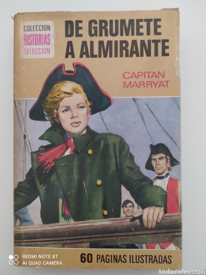 Libri di seconda mano: De grumete a Almirante capitan Marryat