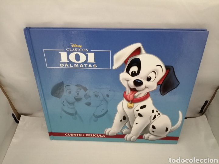 Libros de segunda mano: DISNEY CL&Aacute;SICOS: 101 D&aacute;lmatas (Cuento + Pel&iacute;cula DVD)