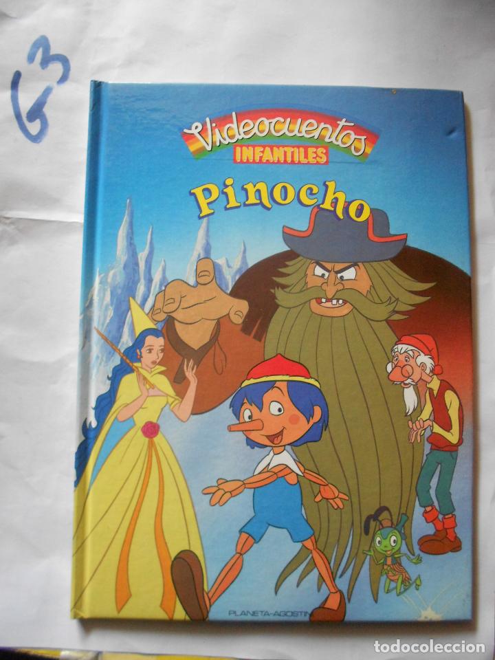 Libros de segunda mano: VIDEOCUENTOS INFANTILES - PINOCHO - Foto 1