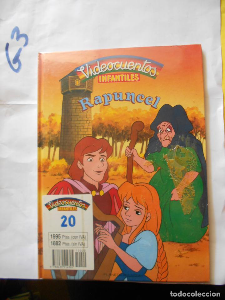 Libros de segunda mano: VIDEOCUENTOS INFANTILES - RAPUNCEL - Foto 1
