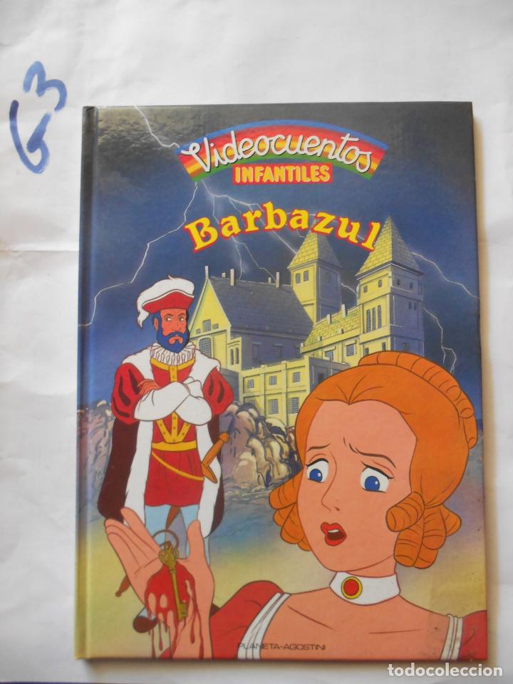 Libros de segunda mano: VIDEOCUENTOS INFANTILES - BARBAZUL - Foto 1