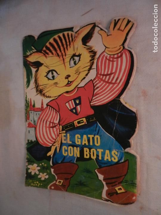 Libros de segunda mano: CUENTO TROQUELADO - EL GATO CON BOTAS - EDITORIAL VILMAR. - Foto 1