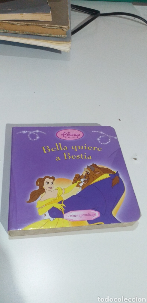 Libros de segunda mano: Bella quiere a bestia disney - Foto 1
