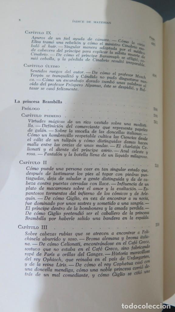 Libros de segunda mano: 1962.- CUENTOS FANT&Aacute;STICOS. HOFFMANN - Foto 8