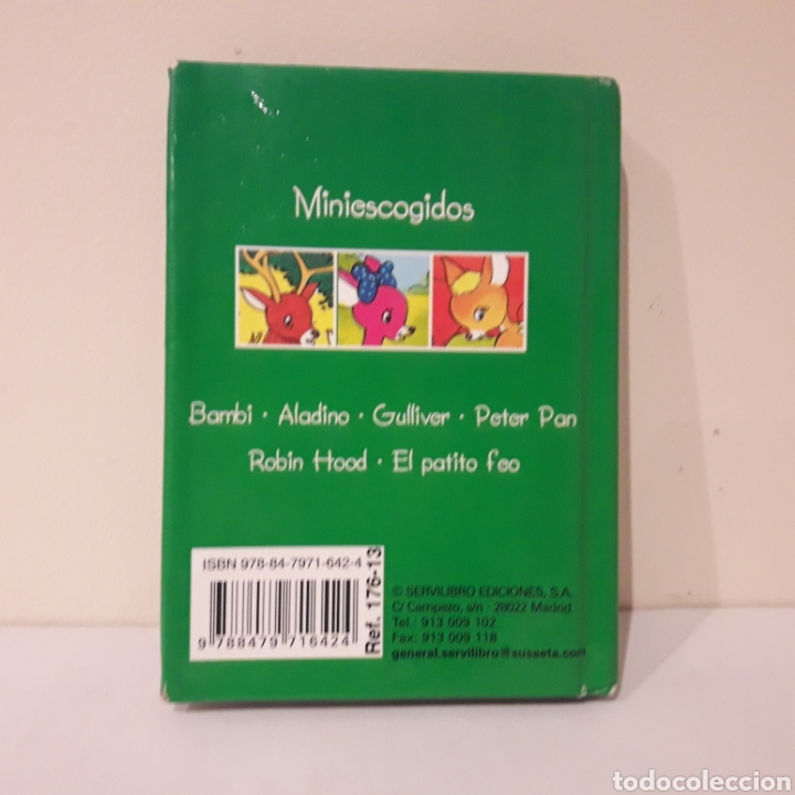 Libros de segunda mano: Bambi. Miniescogidos. Servilibro - Foto 2