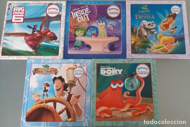 Libros de segunda mano: PACK 5 LIBROS PRIMEROS LECTORES DISNEY PLANETA 2014-2016