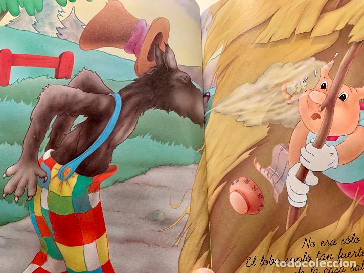 Libros de segunda mano: CUENTO DE LOS TRES CERDITOS MINICLASICOS DE LIBSA A&Ntilde;O 2000 - Foto 5