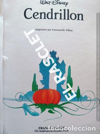 Libros de segunda mano: CUENTO INFANTIL - WALT DISNEY - CENDRILLON - EDITADO EN FRANC&Eacute;S - Foto 2
