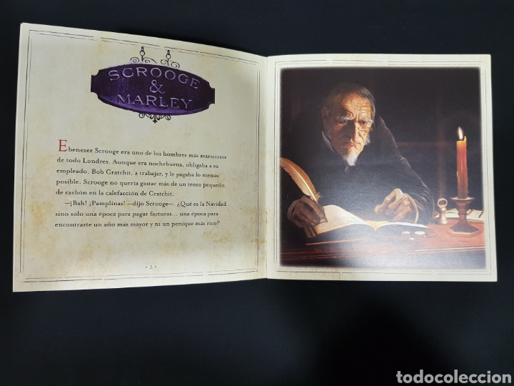 Libros de segunda mano: Cuento de Navidad. A Christmas carol. Libros Disney. 2009 - Foto 4