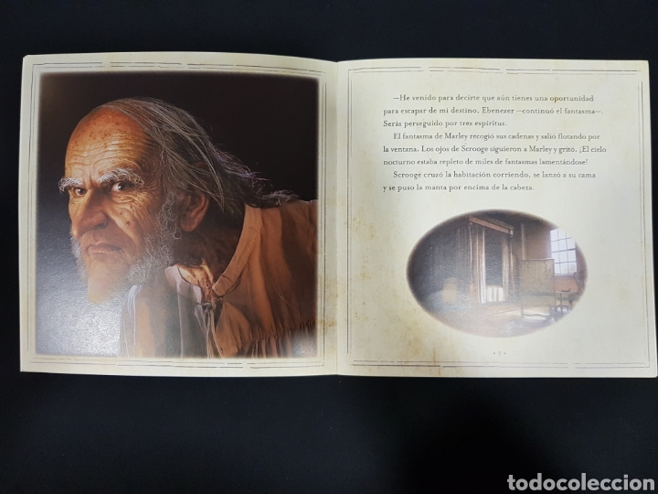 Libros de segunda mano: Cuento de Navidad. A Christmas carol. Libros Disney. 2009 - Foto 6