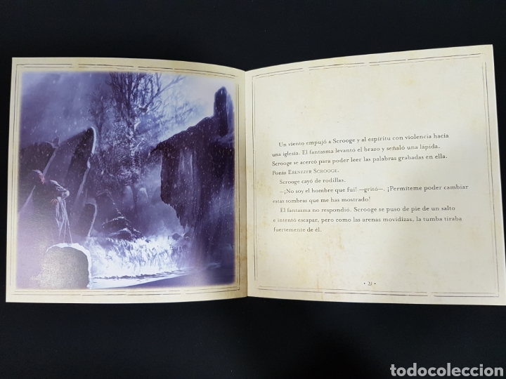 Libros de segunda mano: Cuento de Navidad. A Christmas carol. Libros Disney. 2009 - Foto 12