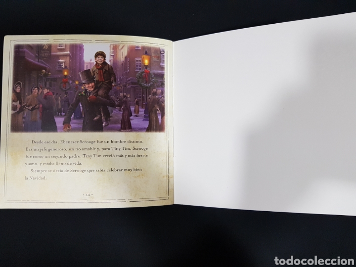 Libros de segunda mano: Cuento de Navidad. A Christmas carol. Libros Disney. 2009 - Foto 13