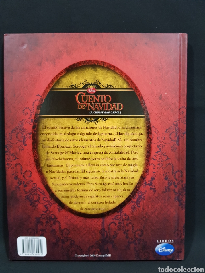 Libros de segunda mano: Cuento de Navidad. A Christmas carol. Libros Disney. 2010 - Foto 2