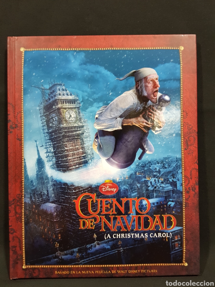 Libros de segunda mano: Cuento de Navidad. A Christmas carol. Libros Disney. 2010 - Foto 1