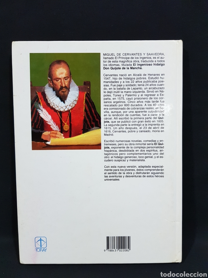 Libros de segunda mano: Don Quijote de la Mancha. Ediciones Toray. 1992 - Foto 2